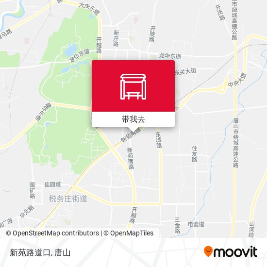 新苑路道口地图