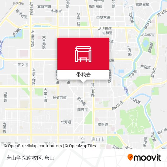 唐山学院南校区地图