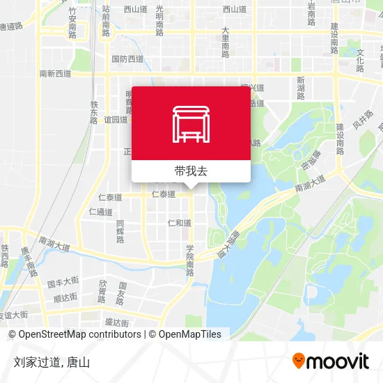 刘家过道地图
