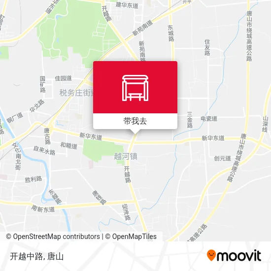 开越中路地图