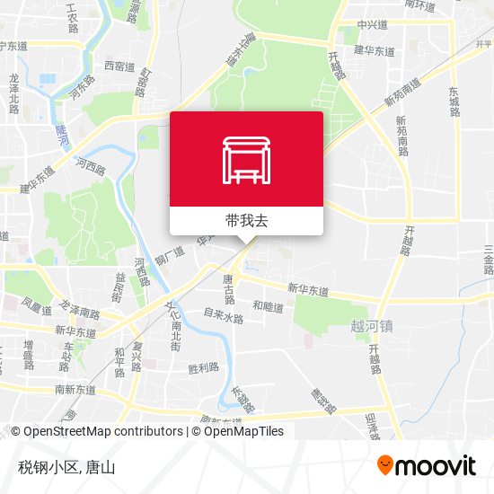 税钢小区地图