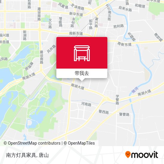 南方灯具家具地图