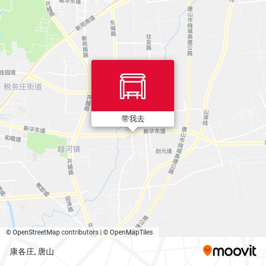 康各庄地图