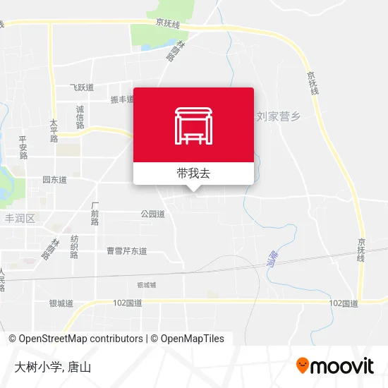 大树小学地图