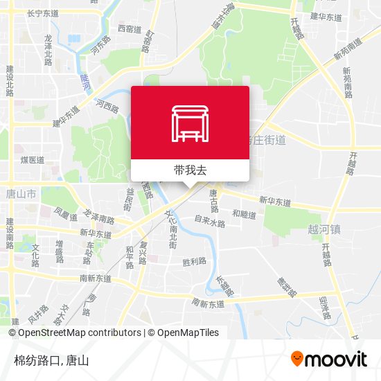 棉纺路口地图