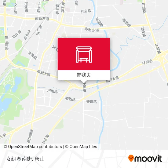 女织寨南街地图