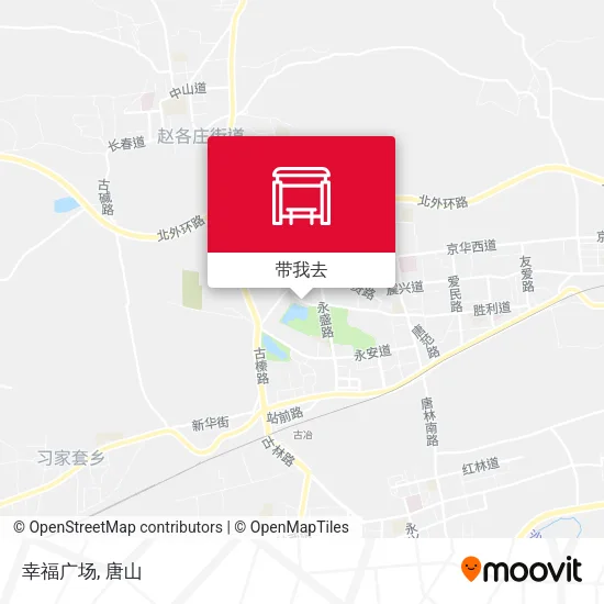 幸福广场地图