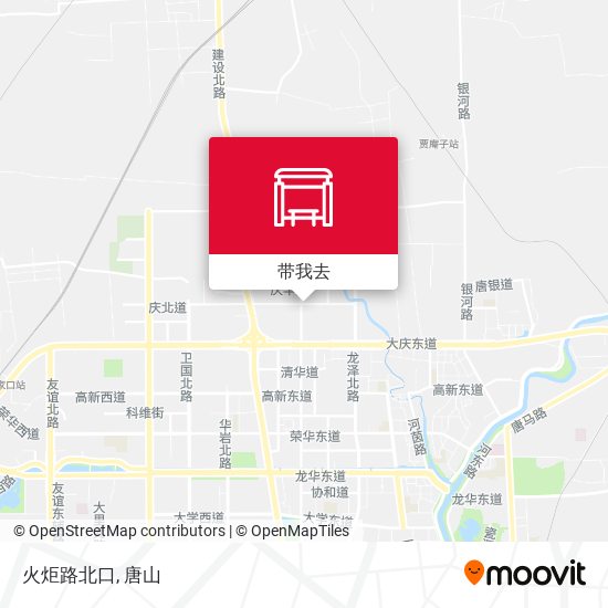 火炬路北口地图