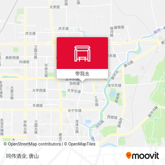 同伟酒业地图