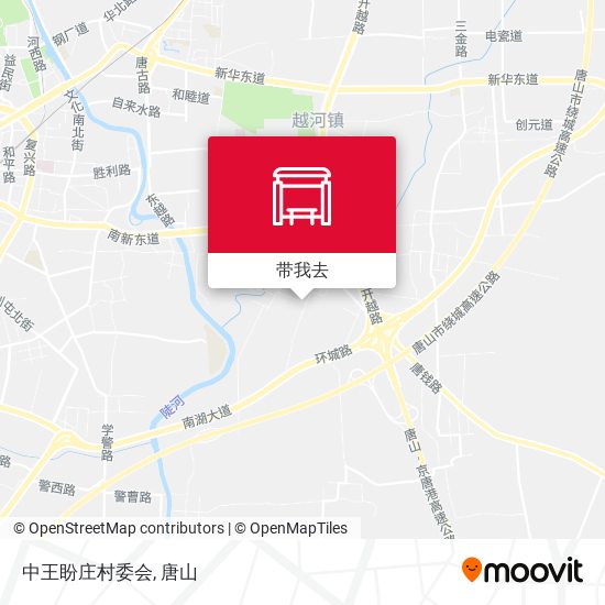 中王盼庄村委会地图