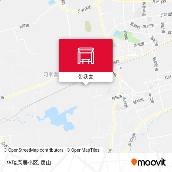 华瑞康居小区地图