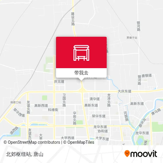 北郊枢纽站地图