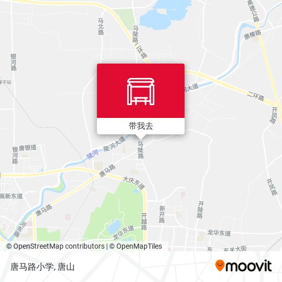 唐马路小学地图