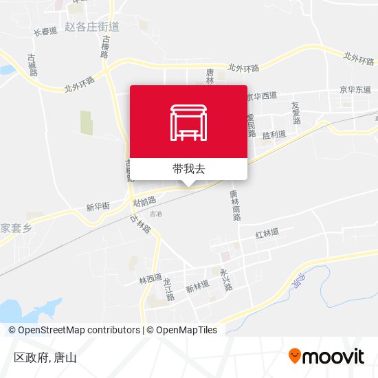 区政府地图