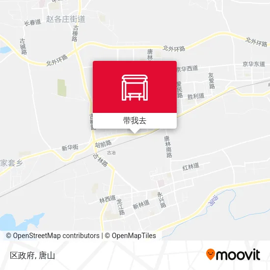 区政府地图