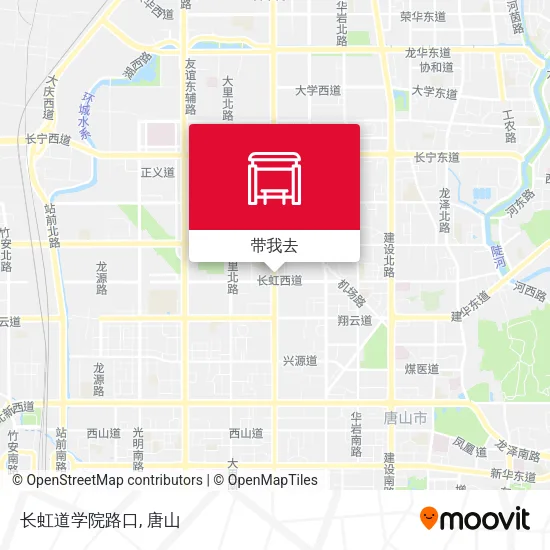 长虹道学院路口地图