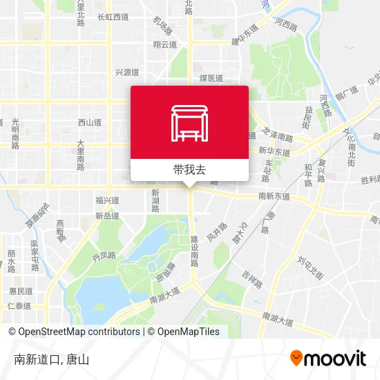南新道口地图