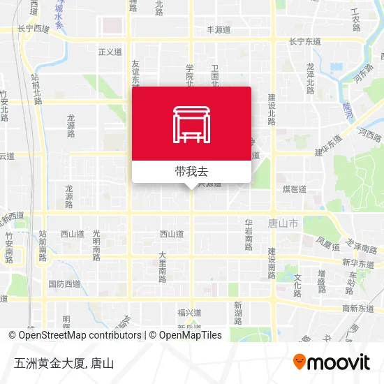 五洲黄金大厦地图