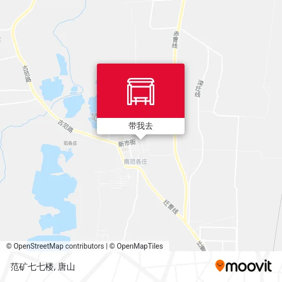 范矿七七楼地图