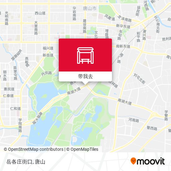 岳各庄街口地图