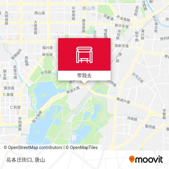 岳各庄街口地图