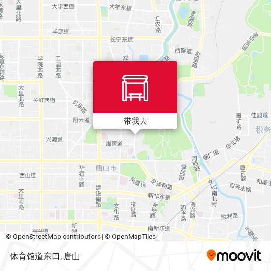 体育馆道东口地图