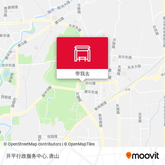 开平行政服务中心地图