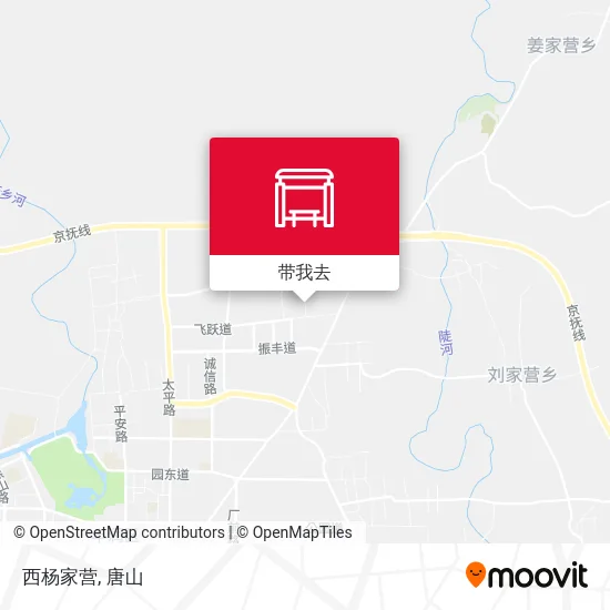 西杨家营地图