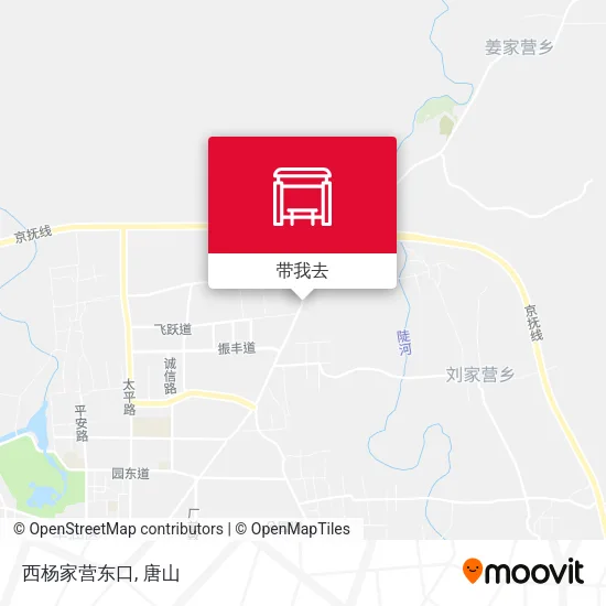 西杨家营东口地图
