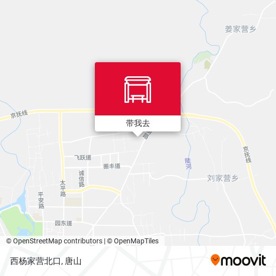 西杨家营北口地图