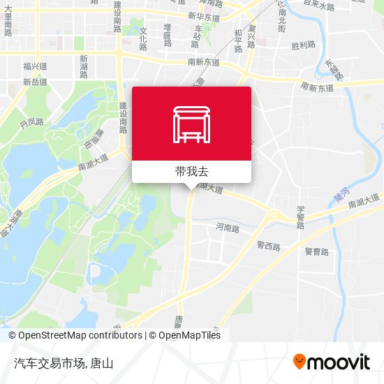 汽车交易市场地图