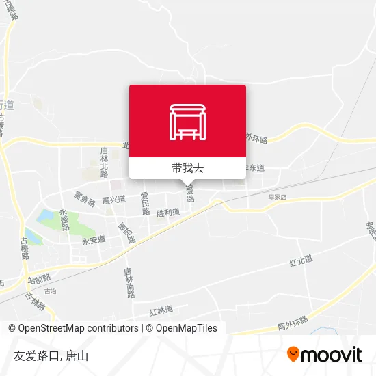友爱路口地图