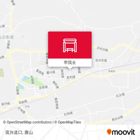 震兴道口地图