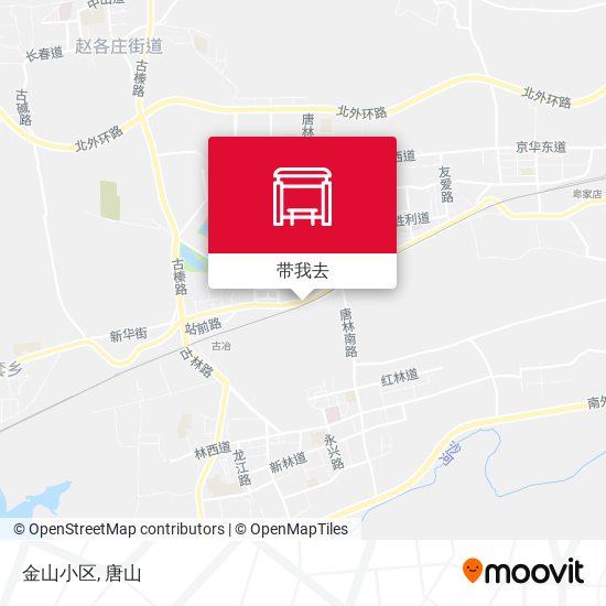 金山小区地图