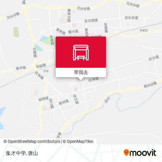 集才中学地图