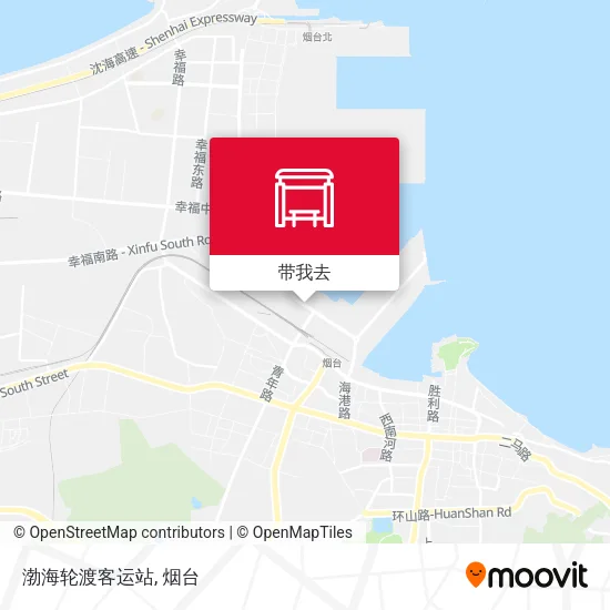 渤海轮渡客运站地图