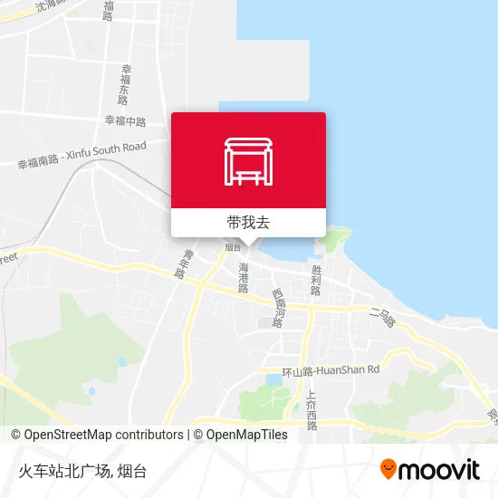 火车站北广场地图