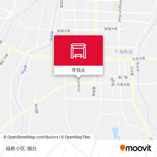 福桥小区地图