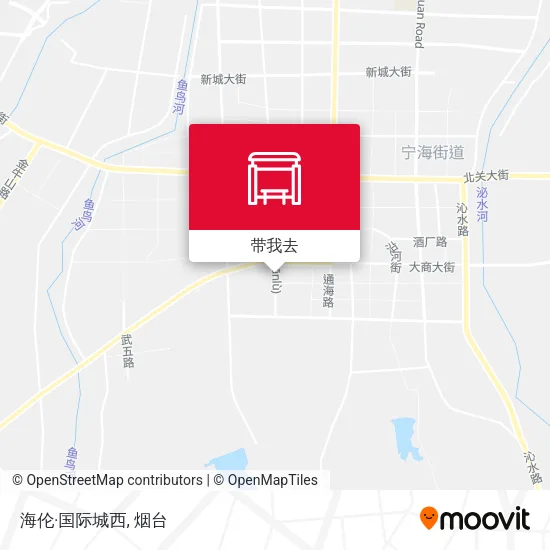 海伦·国际城西地图