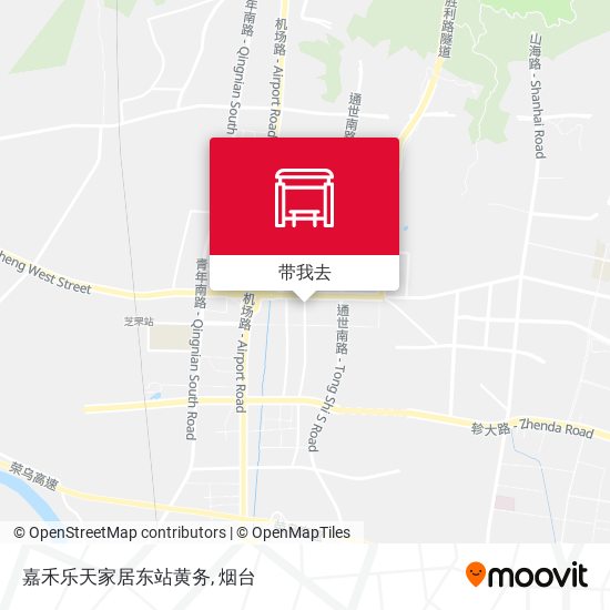 嘉禾乐天家居东站黄务地图