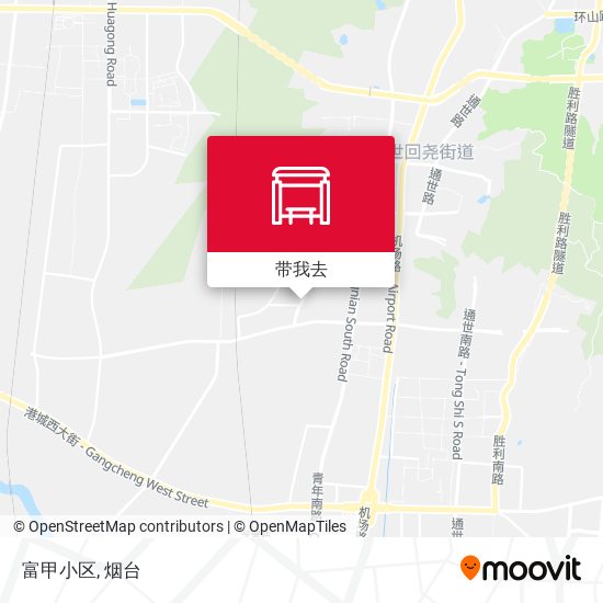 富甲小区地图