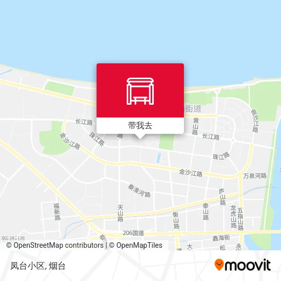 凤台小区地图
