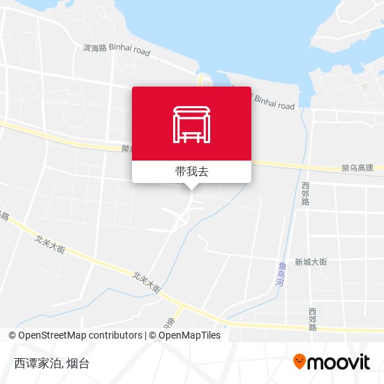 西谭家泊地图