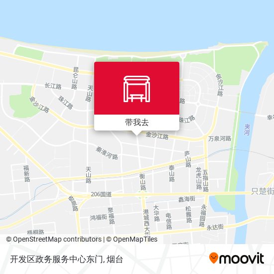 开发区政务服务中心东门地图