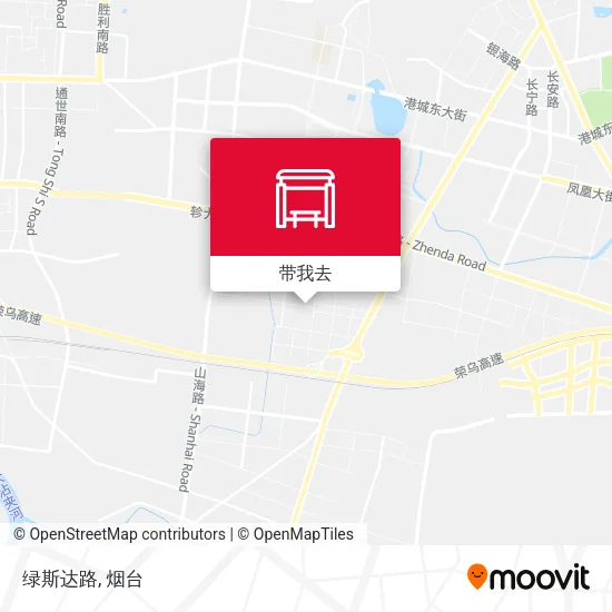 绿斯达路地图