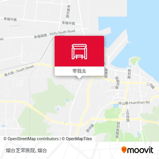烟台芝罘医院地图