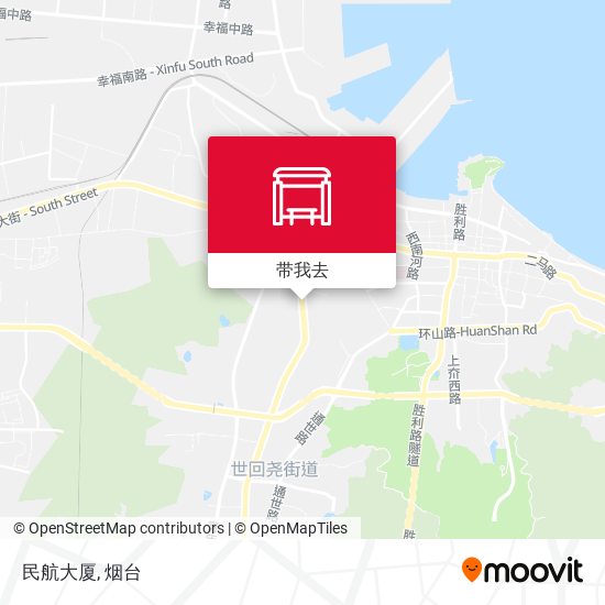 民航大厦地图