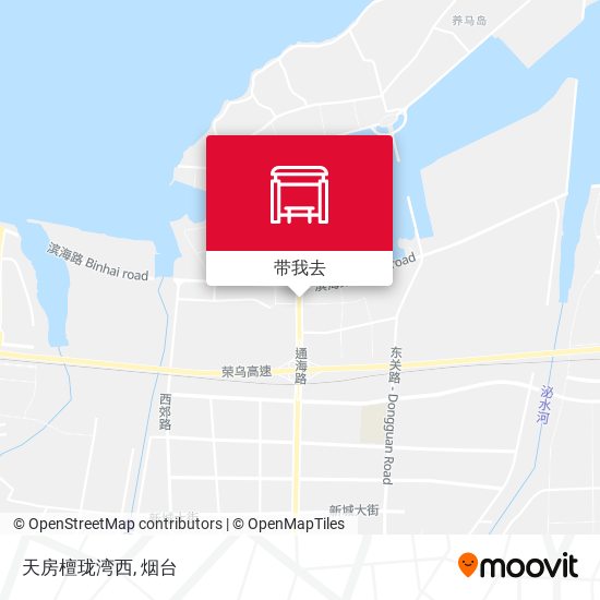 天房檀珑湾西地图