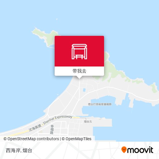 西海岸地图