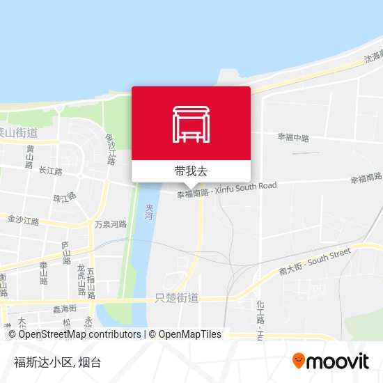 福斯达小区地图